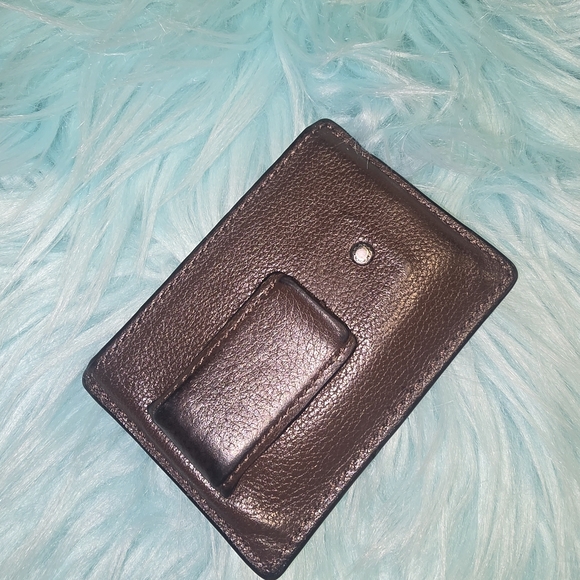 Coach Cardholder Leather Brown - Picture 2 of 3